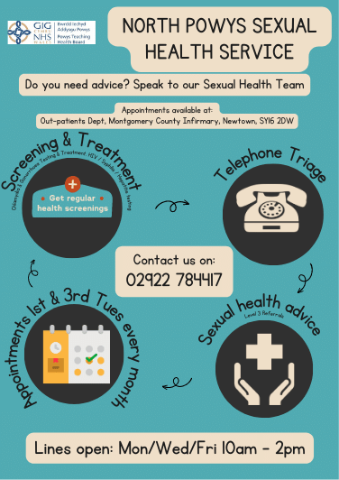 North Powys Sexual health service