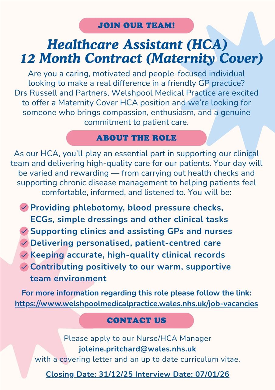 HCA Position 