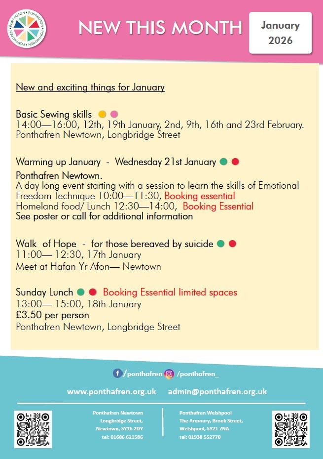 Ponthafren Activities Jan 2026