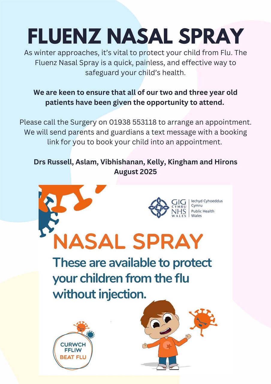 Fluenz Nasal Spray